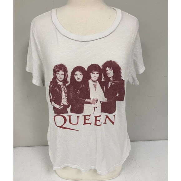 Queen Rock Band Music Women's T-Shirt XXL Freddy Mercury Tour Merch Shirt - Picture 1 of 5